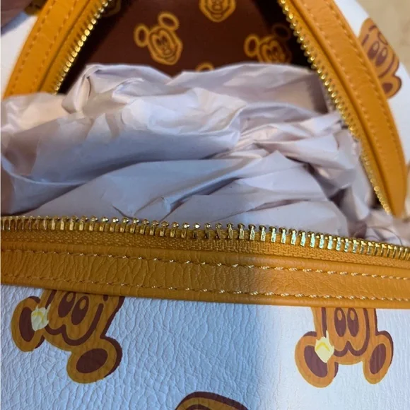 LOUNGEFLY Disney Mickey Mouse Waffle Mini Backpack - Picture 5 of 5